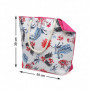 Sac de plage 55,5 x 39 cm Rose Fleurs 85,99 €