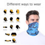 Lot de 6 masques bandana respirants pour la protection en plein air Lavable Réutilisable Masque facial Protection contre la pous