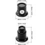 QWORK® 4 pièces loupe d'horloger loupe de bijoutier 5X 10x 15x 20x loupes monoculaires pour électricien, bijoutier, horloger, Ar