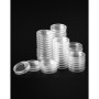 QWORK® 200PCS Capsules de Pièces de Monnaie pour Collection de Pièces - 25 mm