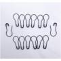 HAMIYELL Lot de 1 000 épingles à nourrice en métal noir pour ampoule, gourde, calebasse pour vêtements, travaux manuels et acces