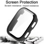 Acadey 2 pièces Coque Protection Écran en Verre Trempé + PC Bumper Compatible avec Amazfit Bip 6 Anti-Rayure Protecteur Étui pou