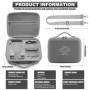 Veftsvy Sac pour Drone DJI Flip, Étui de Transport Portable pour Drone DJI Flip, Imperméable Pochette Drone pour Ranger RC2 / RC