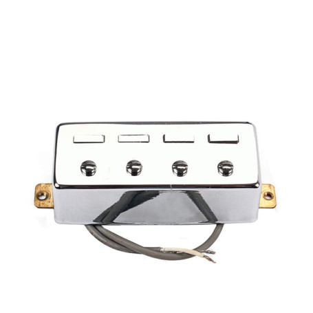 Alnicov Micros Humbucker 4 cordes pour basse Argenté