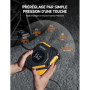 AstroAI Gonfleur Pneus Voiture 12v DC, Compresseur à air Portatif, Compresseur Voiture, Pompe à Pneu Portable numérique, écran L