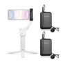 Movo Micro Lavalier sans Fil pour iPhone - Micro Cravate Compact idéal pour Le stabilisateur Gimbal Smartphone - Idéal pour Le V