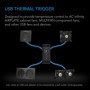 AC Infinity Contrôleur 1, déclencheur thermique pour les fans et appareils USB, ordinateur, cabinet AV, Xbox, Playstation, refro