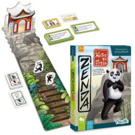 Placote - Zenda : le maitre du stress – Jeu éducatif – Jeu d’apprentissage pour la compréhension et la gestion du stress – Jeu d