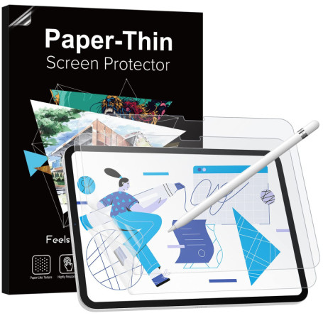 TiMOVO Protecteur d'écran pour iPad A16 11 Pouces 2025 (11ème Génération)/iPad 10ème génération 2022 10,9", Protection d'écran a