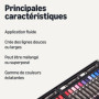 Amazon Basics Lot de pastels tendres à l'huile pour artistes, débutants, étudiants ou enseignants, 4 unité (lot de 1), 48 couleu