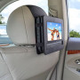 TFY Support Voiture Appui-tête pour Swivel & Bloc-Lecteur DVD portable-9 pouces