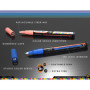 Lot de 28 marqueurs de peinture acrylique à pointe extra fine de 0,7 mm, pour peinture sur pierre, verre, bois, métal, toile - C