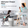 AROEVE Purificateur d'Air pour Maison Jusqu'à 120 m², CADR 300 m³/h, Mode Auto, Indicateur Qualité Air, Élimine Pollen, Poussièr