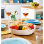 Plat de cuisson blanc 29 x 29 cm Smart Cuisine Carine