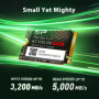 Silicon Power SU02KGBP44UD9007MM Disque SSD UD90 2230 NVMe 4.0 Gen4 PCIe M.2 R/W jusqu'à 5 000/3 200 Mo/s Compatible avec Steam 