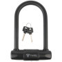 TWIRL Antivol en U, à clé, certifié ART-4, acier, noir