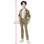 Bts X Mattel Poupée Suga, à L’effigie du Membre du Groupe de K-pop, Figurine à Collectionner, Gkc92