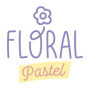 Oxford Floral Pastel, Lot de 2 Cahier A5 Petits Carreaux, 120 Pages Reliure Spirale, Coverture Carte, Couleurs Assortis