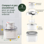 Sorbetiere CUISINART - ICEM10E - Capacité 475ml - Préparation rapide en 25min - 12W