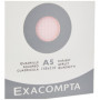 Exacompta - Réf. 13238E - Étui de 100 fiches bristol quadrillées 5x5 non perforées - format 148 x 210 mm - compatibles avec impr