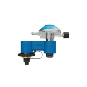Campingaz Raccord Double avec régulateur de Pression pour cuisinière à gaz Campingaz - Double raccord pour Cartouches de gaz Eas