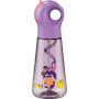 Maped Picnik - Gourde Ecozen Lapin Violet Fluo - Paille Intégrée qui fait des Bulles - Ouverture Manuelle Facile - Poignée Intég