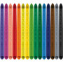 Maped - Combo Pack Color'Peps - 15 Crayons de couleur Infinity + 12 Feutres Lavables et Résistants au séchage - Pointe moyenne b