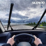 VALEO Silencio Essuie-glace - VF369 - Kit de Balais d'Essuie-glace 500 mm / 450 mm Plats d'Origine de Haute performance, Visibil