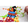Sentosphère – Palette d'Artiste – Marché Mexicain – Peinture Acrylique - Création Relaxant - Adultes – 14 à 16 couleurs – toilée