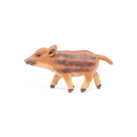 Papo - Figurine Animal - Marcassin de la Vie Sauvage, Figurine Peinte à la Main pour Enfants dès 3 Ans - Exploration de la Faune