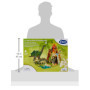 Papo - Terre des Dinosaures, Environnement de Jeu pour Figurines pour Enfants dès 3 Ans - Plateau de Jeu Éducatif pour Explorati