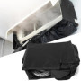 Sac à Laver du Conditionneur,Sac De Nettoyage De Climatisation Noir Fixation Murale éTanche à La PoussièRe Lavage Sac De Protect