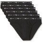 DIM Slip Homme Coton Stretch Confort x6, Noir, 3XL