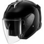SHARK, Casque Moto Jet SKWAL i3 Jet Blank Black BLK, L