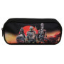 Bagtrotter Trousse Scolaire 2 Compartiments Disney Star Wars/The Mandalorian Multicolore