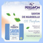 Persavon - Douceur Savon Marseille 0%, Testé dermatologiquement, Sans Parfum, Origine Naturelle - 300 gr
