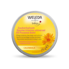 WELEDA - Baume intense universel Calendula - Hydrate et nourrit - Pour la peau délicate des bébés et des jeunes enfants - NATRUE