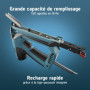 NOVUS TOOLS Agrafeuse électrique J-120 Kit avec 1800 agrafes │ Agrafeuse et cloueuse puissante pour agrafes en fil fin 6-14 mm e