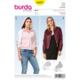 Burda Patron 6478 Veste, Autre, Blanc, 19 x 14 x 0.5 cm