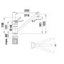 BLANCO 526403 BLANCOWEGA II Robinet de Cuisine, Chrom