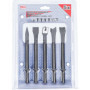 BGS 9182 | Jeu de burins pour burineur | 5 pièces
