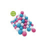 Knorrtoys 56741 Lot de 300 balles Rose/crème/Bleu Clair Ø 6 cm