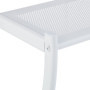 Relaxdays Porte-Serviettes Mural, HxLxP: 44 x 56,5 x 23 cm, Tablette & 3 Barres, Support Serviettes Salle de Bain, Blanc