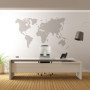 Relaxdays Support pour Moniteur, Rangement supplémentaire, Design Moderne, pour Le Bureau, HLP 14,5x54x25,5 cm, Blanc