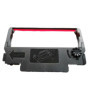Farbbandfabrik Ruban encreur noir/rouge compatible avec Epson TM-U 220 et Epson Erc 30/34 Taille 655