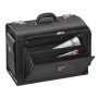 Alassio 45057 Verona Valise Pilote en Cuir de qualité supérieure Noir 49 x 35 x 24 cm, Noir, 49 mm, Valise Pilote
