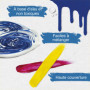 Artina Peinture Acrylique de qualité - Lot de 6 Tubes de 500ml - Idéal pour Les Amateurs et Les Peintres Professionnels