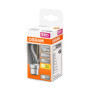 OSRAM Ampoule LED | Culot: B22d | Blanc chaud | 2700 K | 4 W | équivalent à 40 W | LED Retrofit CLASSIC P, Clair