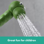 hansgrohe douchette à main pour enfants Jocolino, pommeau de douche avec 2 jets, crocodile, 28788570