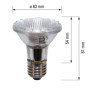 SOLAR RAPTOR Spot halogène UV - Spot chauffant pour terrarium (35 W)